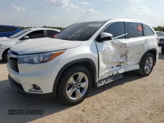 2016 Toyota Highlander Hybrid Limited with VIN 5TDDCRFH2GS017092, listed as a Copart auction lot 66069124 with 93,378 mi miles and Salvage Title. Bid and sale history available at carsss.com. Image 1.