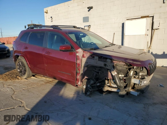 2019 Jeep Cherokee Limited with VIN 1C4PJLDX3KD373579, listed as a Copart auction lot 86581454 with 44,382 mi miles and Salvage title. Bid and sale history available at DreamBid. Image 4.