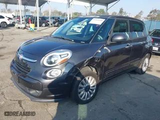 2014 FIAT 500L Easy with VIN ZFBCFABH9EZ000802, listed as a IAAI auction lot 41460448 with 70,437 mi miles. Bid and sale history available at carsss.com. Image 17.