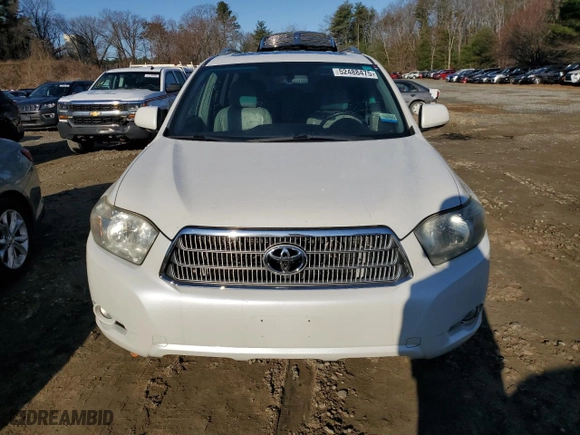 2009 Toyota Highlander Hybrid Limited with VIN JTEEW44A592034964, listed as a Copart auction lot 52488475 with 214,254 mi miles and Clean Title. Bid and sale history available at carsss.com. Image 5.