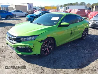 2018 Honda Civic Si Coupe with VIN 2HGFC3A59JH757829, listed as a IAAI auction lot 41509057 with 107,741 mi miles. Bid and sale history available at carsss.com. Image 18.