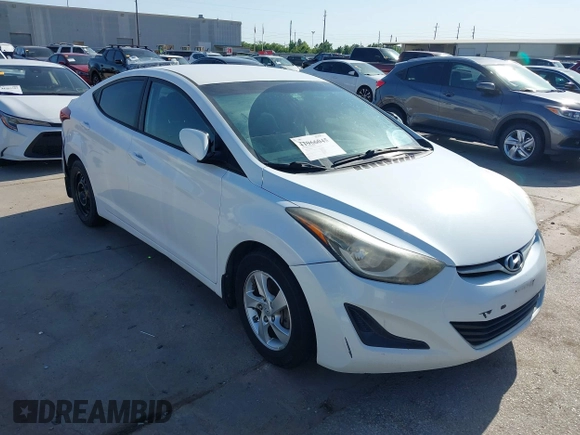 2015 Hyundai Elantra SE with VIN 5NPDH4AE2FH643201, listed as a IAAI auction lot 41966045 with 134,175 mi miles and . Bid and sale history available at DreamBid. Image 1.