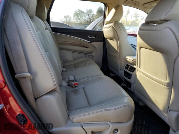 2019 Acura MDX Technology with VIN 5J8YD4H59KL003061, listed as a Copart auction lot 53265705 with 128,062 mi miles and Salvage title. Bid and sale history available at DreamBid. Image 11.