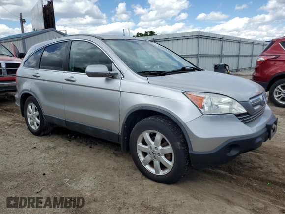 2007 Honda CR-V EX-L with VIN JHLRE48797C068407, listed as a Copart auction lot 55652235 with 260,004 mi miles and Clean Title. Bid and sale history available at carsss.com. Image 4.
