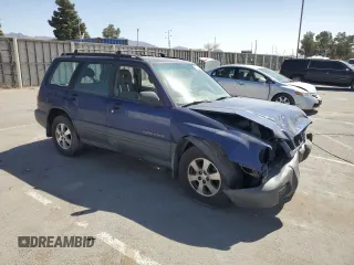2001 Subaru Forester L with VIN JF1SF63571H739621, listed as a Copart auction lot 48336695 with 98,107 mi miles and Salvage Title. Bid and sale history available at carsss.com. Image 4.