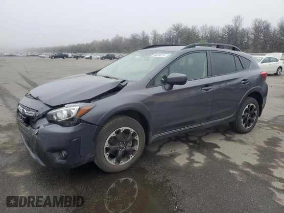 2023 Subaru Crosstrek Premium with VIN JF2GTAEC6P8201381, listed as a Copart auction lot 55226315 with 15,524 mi miles and Salvage title. Bid and sale history available at DreamBid. Image 1.