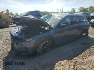 2025 Mazda CX-50 S Premium Plus with VIN 7MMVABEM1SN319228, listed as a Copart auction lot 55958135 with 4,133 mi miles and Salvage title. Bid and sale history available at DreamBid. Image 1.