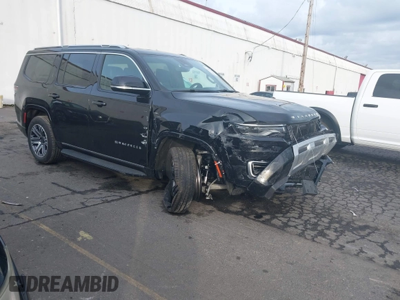2024 Jeep Wagoneer Series II with VIN 1C4SJVBP1RS175162, listed as a IAAI auction lot 41481103 with 7,692 mi miles and . Bid and sale history available at DreamBid. Image 1.