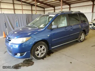 2005 Mazda MPV LX with VIN JM3LW28A650543047, listed as a Copart auction lot 68683744 with 298,524 mi miles and Salvage Title. Bid and sale history available at carsss.com. Image 1.