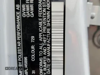 2023 Polestar 2 z VIN YSMED3KA6PL145896, wystawiony jako Copart lot #59204645 z przebiegiem 109 746 mil mil oraz Czysty tytuł • Clean title. Historia ofert i sprzedaży dostępna na DreamBid. Obrazek 12.