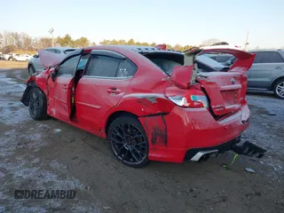 2018 Subaru WRX Limited with VIN JF1VA1L62J8802468, listed as a IAAI auction lot 41354650 with 91,376 mi miles. Bid and sale history available at carsss.com. Image 3.