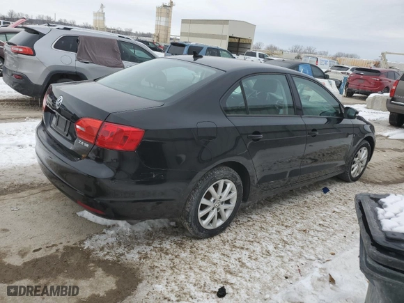 2011 Volkswagen Jetta Sedan SE PZEV with VIN 3VWDZ7AJ1BM362553, listed as a Copart auction lot 45481605 with 196,901 mi miles and Salvage Title. Bid and sale history available at carsss.com. Image 3.