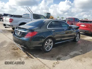 2019 Mercedes-Benz C 300 with VIN 55SWF8DB4KU288353, listed as a Copart auction lot 54496645 with Not provided miles and Salvage title. Bid and sale history available at DreamBid. Image 3.