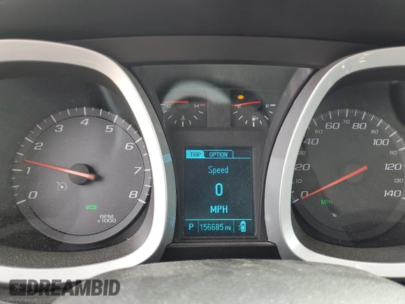 2015 Chevrolet Equinox LT z VIN 2GNFLFEKXF6133483, wystawiony jako Copart lot #54673395 z przebiegiem 156 685 mil mil oraz Nie do naprawy • Non repairable. Historia ofert i sprzedaży dostępna na DreamBid. Obrazek 9.