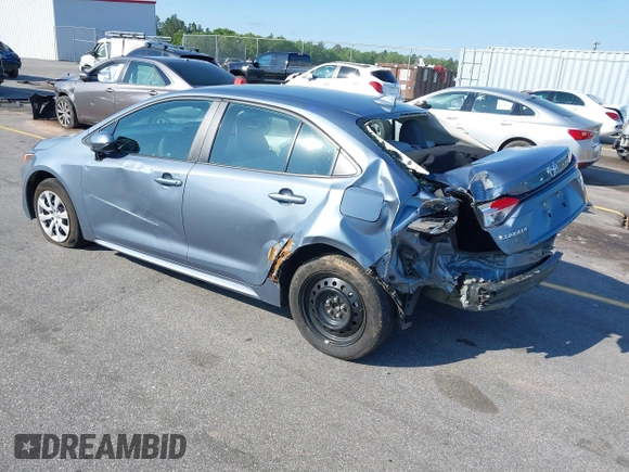 2024 Toyota Corolla LE with VIN 5YFB4MDE7RP112355, listed as a IAAI auction lot 41978820 with 50,918 mi miles and . Bid and sale history available at DreamBid. Image 3.