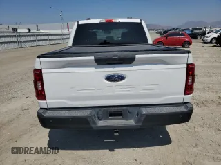 2021 Ford F-150 XL with VIN 1FTFW1CD3MFA73346, listed as a Copart auction lot 53357055 with 46,000 mi miles and Salvage title. Bid and sale history available at DreamBid. Image 6.