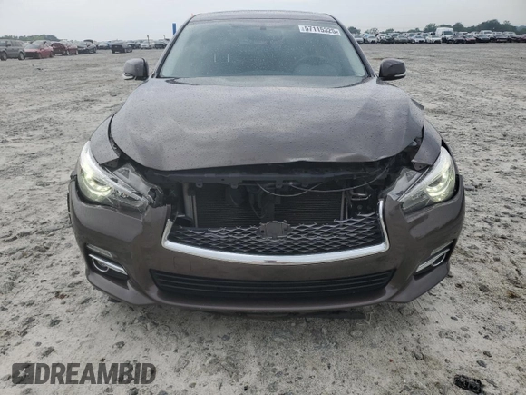 2015 Infiniti Q50 Premium z VIN JN1BV7AP5FM353448, wystawiony jako Copart lot #57115325 z przebiegiem 104 721 mil mil oraz Szkoda całkowita • Salvage title. Historia ofert i sprzedaży dostępna na DreamBid. Obrazek 5.