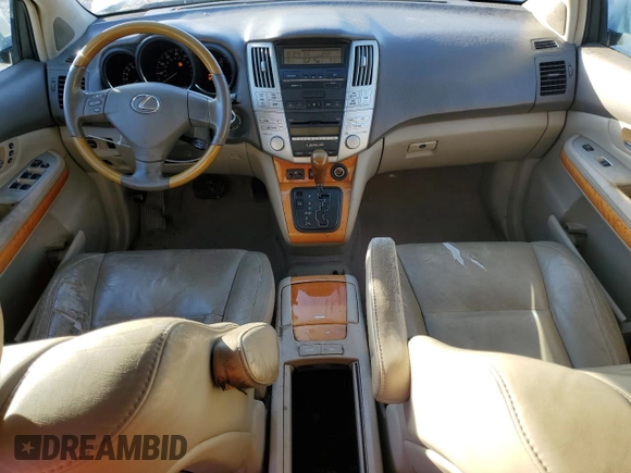 2007 Lexus RX 350 with VIN 2T2GK31U67C025234, listed as a Copart auction lot 87032364 with 193,022 mi miles and Salvage Title. Bid and sale history available at DreamBid. Image 8.