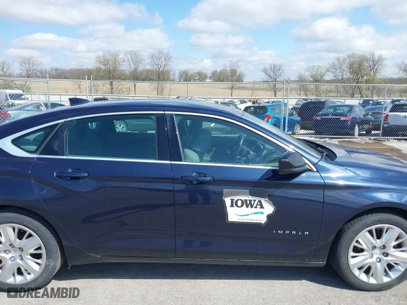 2017 Chevrolet Impala LS with VIN 2G11X5S38H9171819, listed as a IAAI auction lot 42080919 with 115,245 mi miles. Bid and sale history available at carsss.com. Image 13.