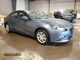 2015 Mazda 3 i Sport with VIN 3MZBM1U72FM232385, listed as a Copart auction lot 48730855 with 56,908 mi miles and Salvage Title. Bid and sale history available at carsss.com. Image 4.