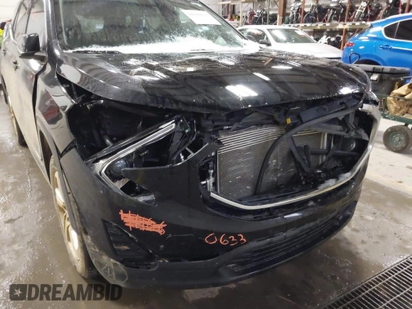 2019 GMC Terrain SLE with VIN 3GKALTEV8KL307623, listed as a IAAI auction lot 41160633 with 63,357 mi miles. Bid and sale history available at carsss.com. Image 6.