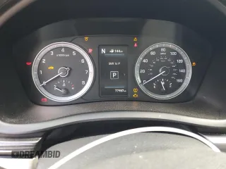 2019 Hyundai Sonata Sport with VIN 5NPE34AF0KH744386, listed as a Copart auction lot 52711795 with 77,987 mi miles and Salvage title. Bid and sale history available at DreamBid. Image 9.