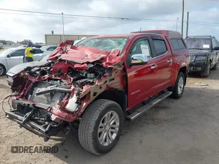 2016 GMC Canyon 2WD SLT with VIN 1GTG5DE32G1242691, listed as a IAAI auction lot 41548996 with 52,422 mi miles. Bid and sale history available at carsss.com. Image 2.