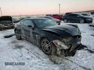 2022 Ford Mustang GT with VIN 1FA6P8CF1N5105683, listed as a Copart auction lot 46251905 with 49,344 mi miles and Salvage title. Bid and sale history available at DreamBid. Image 10.