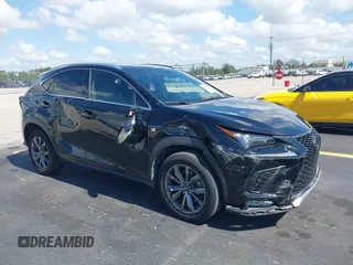 2020 Lexus NX 300 F Sport z VIN JTJSARBZ3L2177315, wystawiony jako IAAI lot #42297481 z przebiegiem 42 843 mil mil oraz . Historia ofert i sprzedaży dostępna na DreamBid. Obrazek 1.