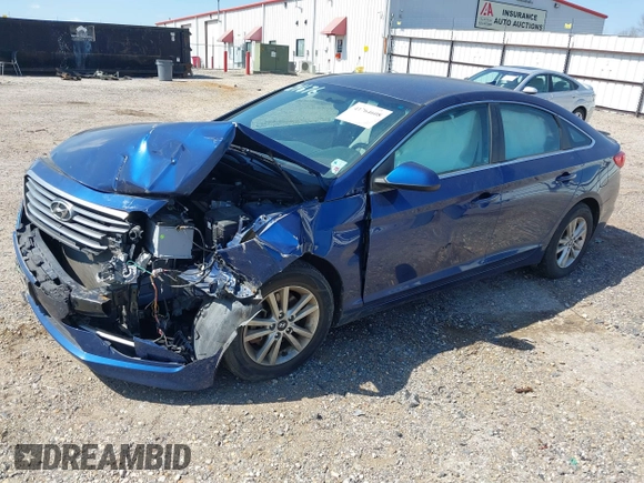 2017 Hyundai Sonata SE with VIN 5NPE24AF6HH518994, listed as a IAAI auction lot 41764608 with 74,761 mi miles. Bid and sale history available at carsss.com. Image 23.