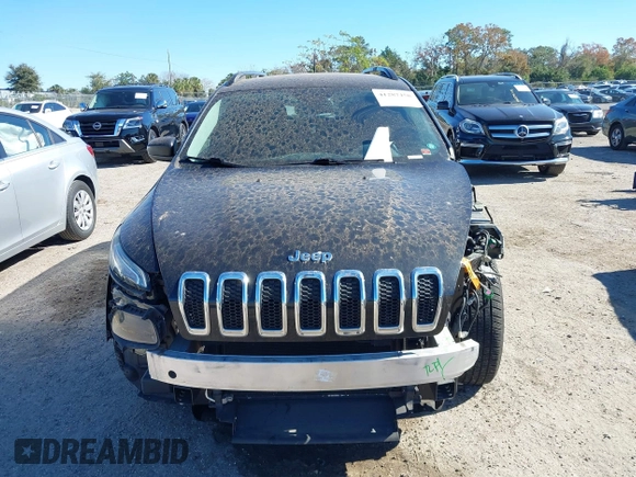 2016 Jeep Cherokee Sport with VIN 1C4PJLAS5GW376259, listed as a IAAI auction lot 41287458 with 92,075 mi miles and . Bid and sale history available at DreamBid. Image 12.