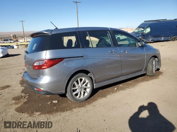 2014 Mazda 5 Touring with VIN JM1CW2CL0E0169665, listed as a Copart auction lot 80062594 with Not Provided miles and Salvage Title. Bid and sale history available at carsss.com. Image 3.