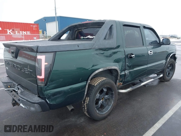 2004 Chevrolet Avalanche Z66 with VIN 3GNEC12T24G178494, listed as a IAAI auction lot 41582325 with 145,485 mi miles and . Bid and sale history available at DreamBid. Image 6.
