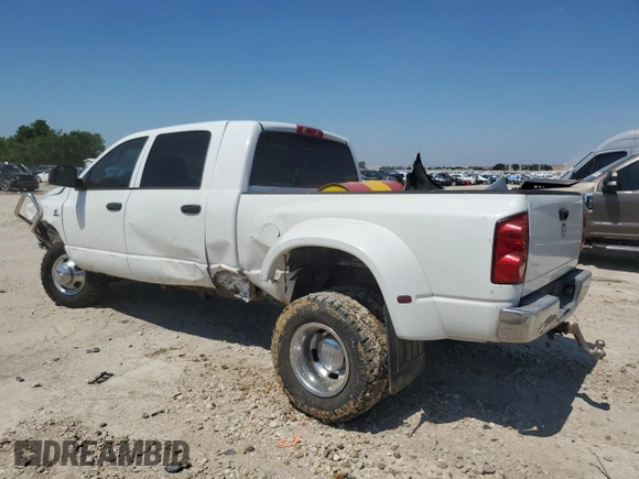2007 Dodge 3500 SLT with VIN 3D7MX49C07G754609, listed as a Copart auction lot 70226564 with 113,090 mi miles and Salvage title. Bid and sale history available at DreamBid. Image 3.
