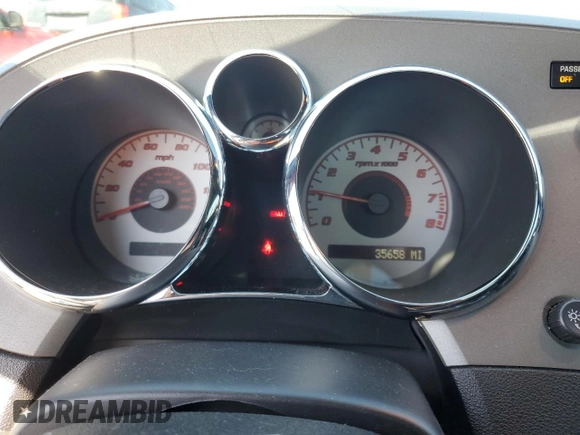 2007 Pontiac Solstice z VIN 1G2MB35B77Y113046, wystawiony jako Copart lot #52297605 z przebiegiem 35 658 mil mil oraz Szkoda całkowita • Salvage title. Historia ofert i sprzedaży dostępna na DreamBid. Obrazek 9.