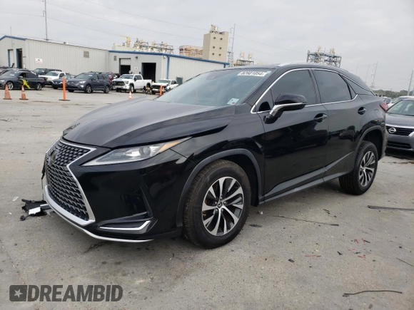 2020 Lexus RX with VIN 2T2AZMAAXLC151541, listed as a Copart auction lot 82601054 with 54,629 mi miles and Salvage Title. Bid and sale history available at carsss.com. Image 1.