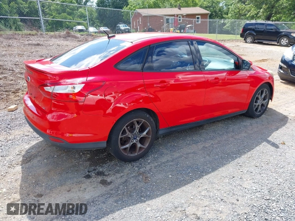 2013 Ford Focus SE with VIN 1FADP3F23DL291062, listed as a IAAI auction lot 42529357 with 189,333 mi miles and . Bid and sale history available at DreamBid. Image 4.
