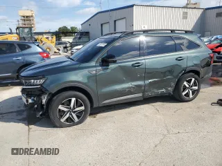 2023 Kia Sorento X-Line EX with VIN 5XYRHDLF2PG220767, listed as a Copart auction lot 55977975 with 32,348 mi miles and Salvage title. Bid and sale history available at DreamBid. Image 1.