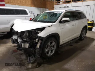 2017 Toyota Highlander Hybrid Limited with VIN 5TDDGRFH9HS036387, listed as a Copart auction lot 47126405 with 49,842 mi miles and Salvage title. Bid and sale history available at DreamBid. Image 1.