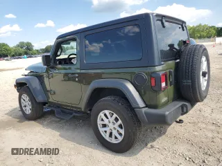 2023 Jeep Wrangler Sport S with VIN 1C4GJXAN7PW634914, listed as a Copart auction lot 63533355 with 39,490 mi miles and Salvage title. Bid and sale history available at DreamBid. Image 2.