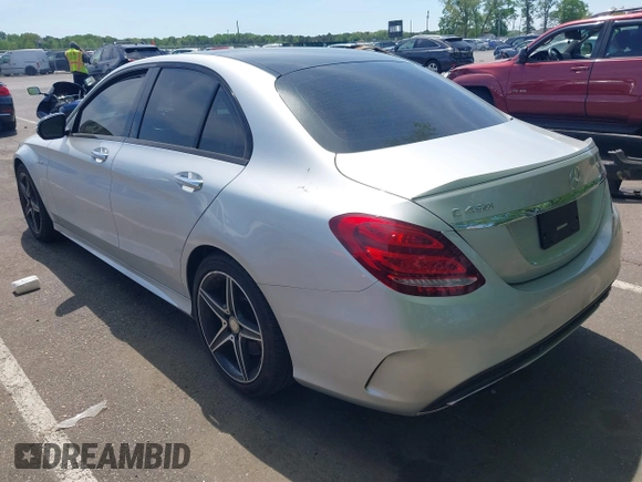2016 Mercedes-Benz C 450 AMG z VIN 55SWF6EB2GU130541, wystawiony jako IAAI lot #42228358 z przebiegiem 120 970 mil mil oraz . Historia ofert i sprzedaży dostępna na DreamBid. Obrazek 3.