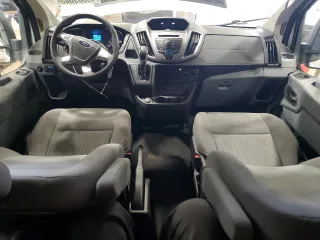 2018 Ford Transit Passenger XL with VIN 1FBZX2ZM5JKA07850, listed as a Copart auction lot 49389865 with 76,421 mi miles and Salvage Title. Bid and sale history available at DreamBid. Image 8.