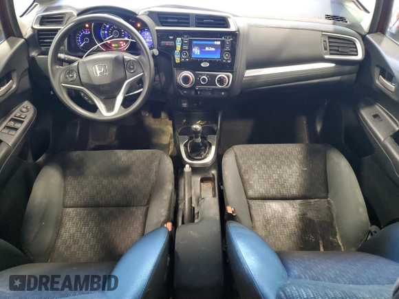 2015 Honda Fit LX with VIN 3HGGK5G55FM780043, listed as a Copart auction lot 69003154 with 141,424 mi miles and Salvage Title. Bid and sale history available at carsss.com. Image 8.