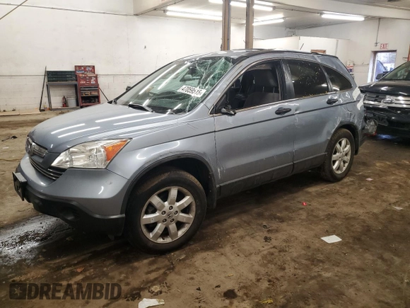 2009 Honda CR-V EX with VIN 5J6RE48569L059608, listed as a Copart auction lot 47059515 with 95,698 mi miles and Non Repairable. Bid and sale history available at carsss.com. Image 1.
