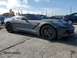 2015 Chevrolet Corvette 1LT with VIN 1G1YB2D76F5119269, listed as a Copart auction lot 44656675 with 0 mi miles and Salvage Title. Bid and sale history available at carsss.com. Image 4.