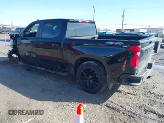 2023 Chevrolet Silverado 1500 Custom with VIN 1GCPDBEK7PZ157524, listed as a IAAI auction lot 41752446 with 41,386 mi miles and . Bid and sale history available at DreamBid. Image 3.