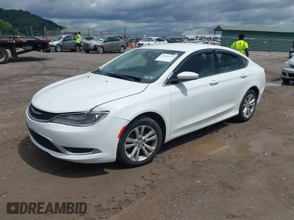 2015 Chrysler 200 Limited with VIN 1C3CCCAB0FN655975, listed as a IAAI auction lot 42548713 with 110,521 mi miles and . Bid and sale history available at DreamBid. Image 2.