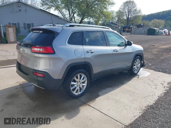 2017 Jeep Cherokee Limited z VIN 1C4PJLDB7HW641972, wystawiony jako IAAI lot #42081133 z przebiegiem 115 589 mil mil oraz . Historia ofert i sprzedaży dostępna na DreamBid. Obrazek 4.
