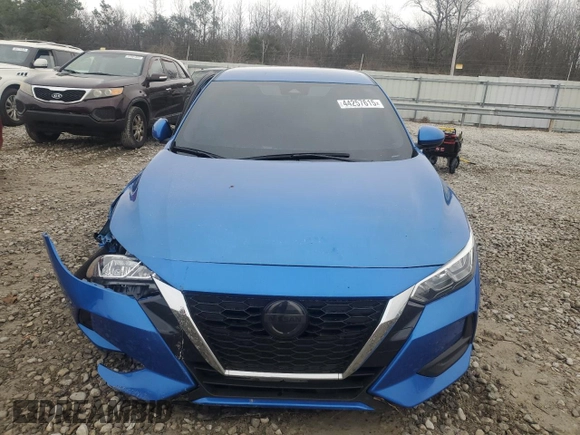 2022 Nissan Sentra SV with VIN 3N1AB8CV8NY315858, listed as a Copart auction lot 44257615 with 19,164 mi miles and Salvage Title. Bid and sale history available at carsss.com. Image 5.