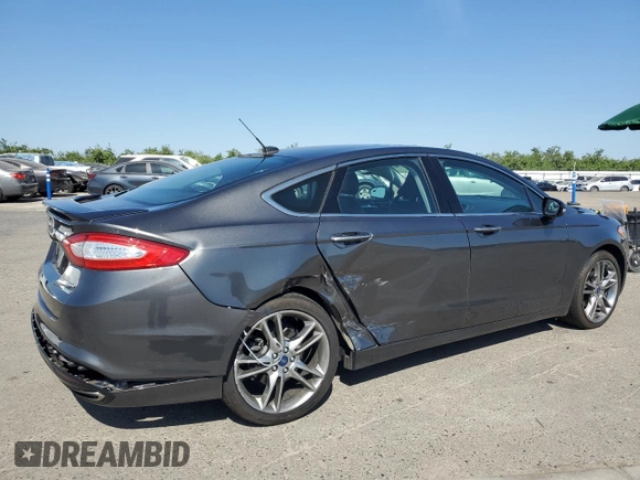 2016 Ford Fusion Titanium with VIN 3FA6P0K98GR144946, listed as a Copart auction lot 60359525 with 51,499 mi miles and Salvage title. Bid and sale history available at DreamBid. Image 3.
